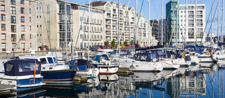 Апартаменты Ocean Crescent Plymouth City Centre Penthouse Level Экстерьер фото